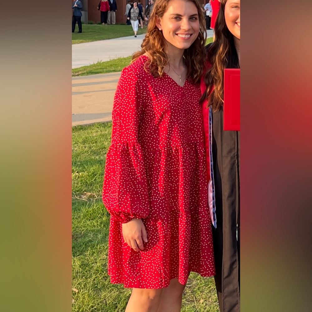 Red Polka Dot Dress
